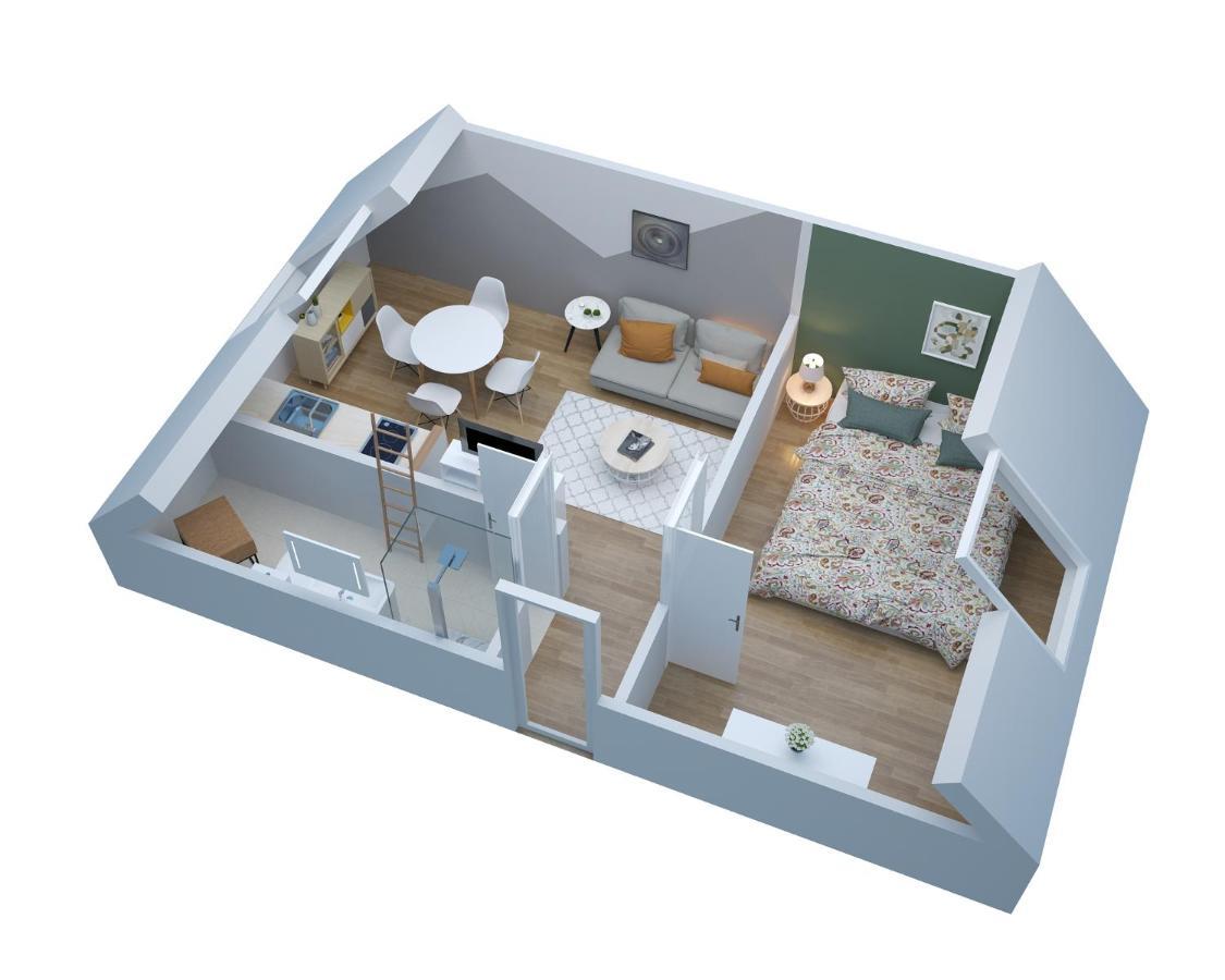 L'Appart K-Shmire- Cosy Et Spacieux, 4 Pers Le Mans Ngoại thất bức ảnh